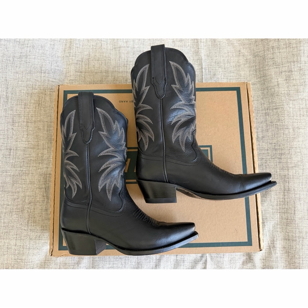 Tecovas Sadie Snip Toe Cowboy Boots - Picture 2 of 7